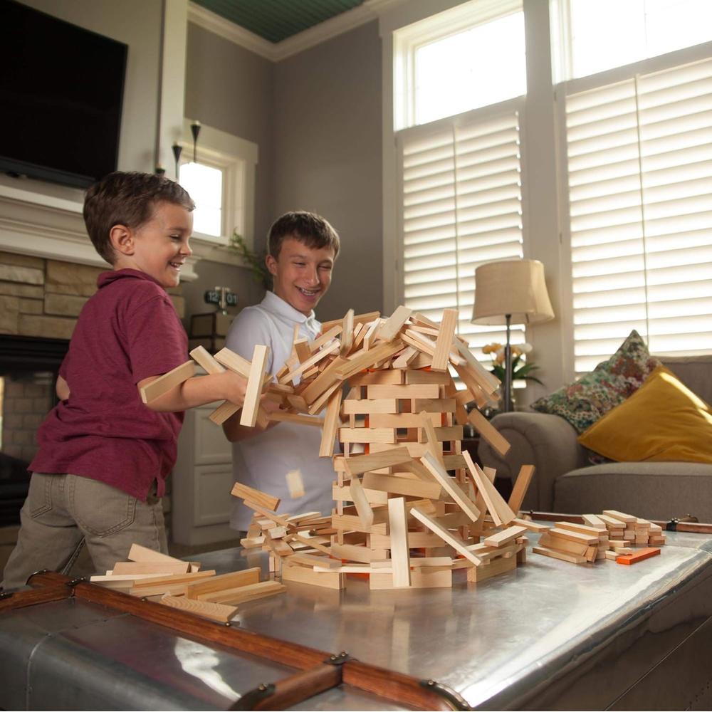 JUEGO DE TABLONES DE MADERA 300 PIEZAS FAT BRAIN TOYS - 6