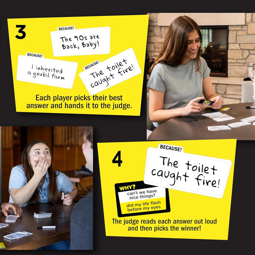 JUEGO DE CARTAS WHY BECAUSE FAT BRAIN TOYS - 3