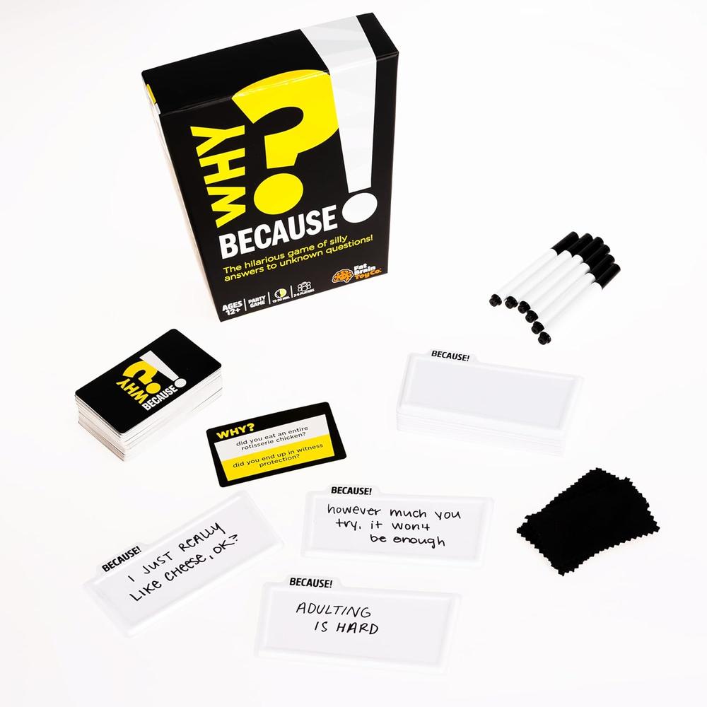 JUEGO DE CARTAS WHY BECAUSE FAT BRAIN TOYS - 6