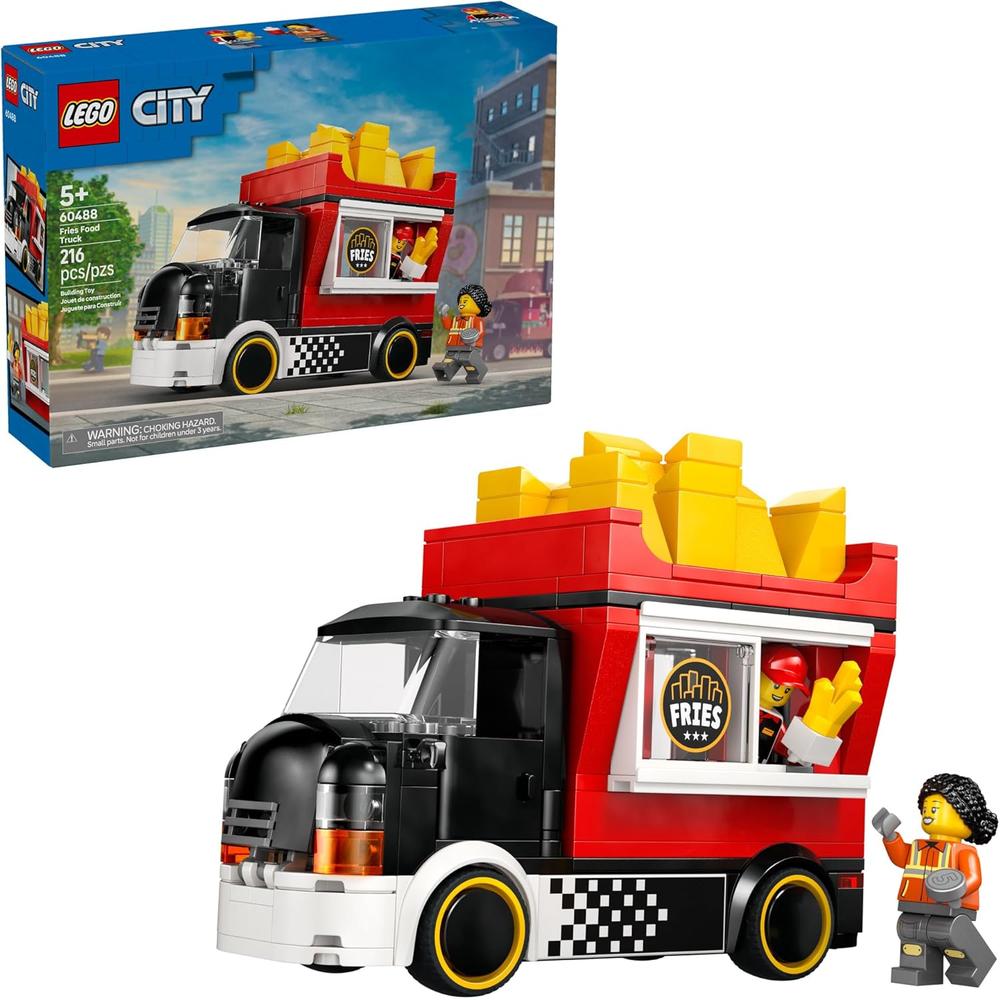 LEGO CITY CAMIÓN DE COMIDA FRIES 60488 - 1