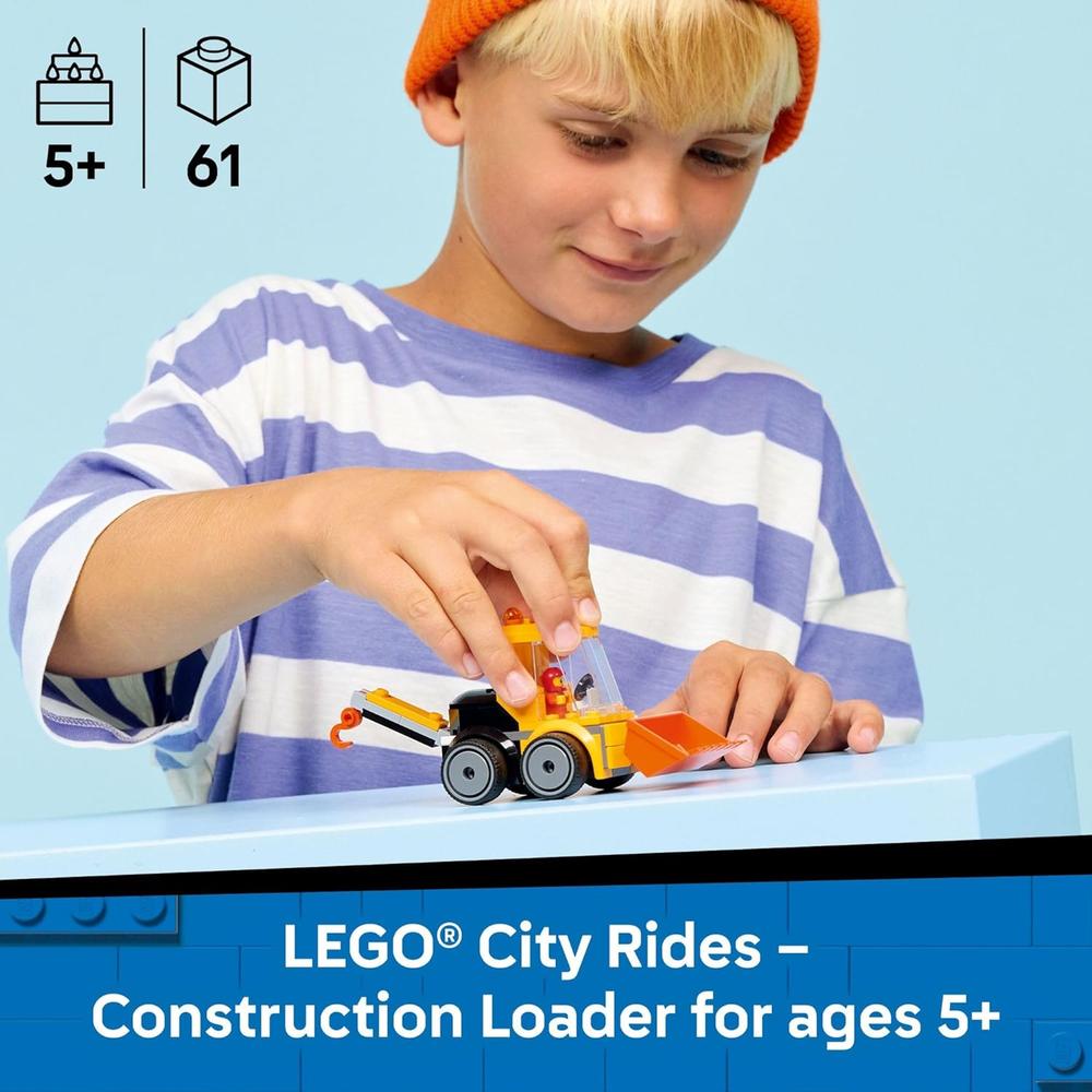 LEGO CITY RIDES CARGADORA DE RUEDAS 60483 - 2
