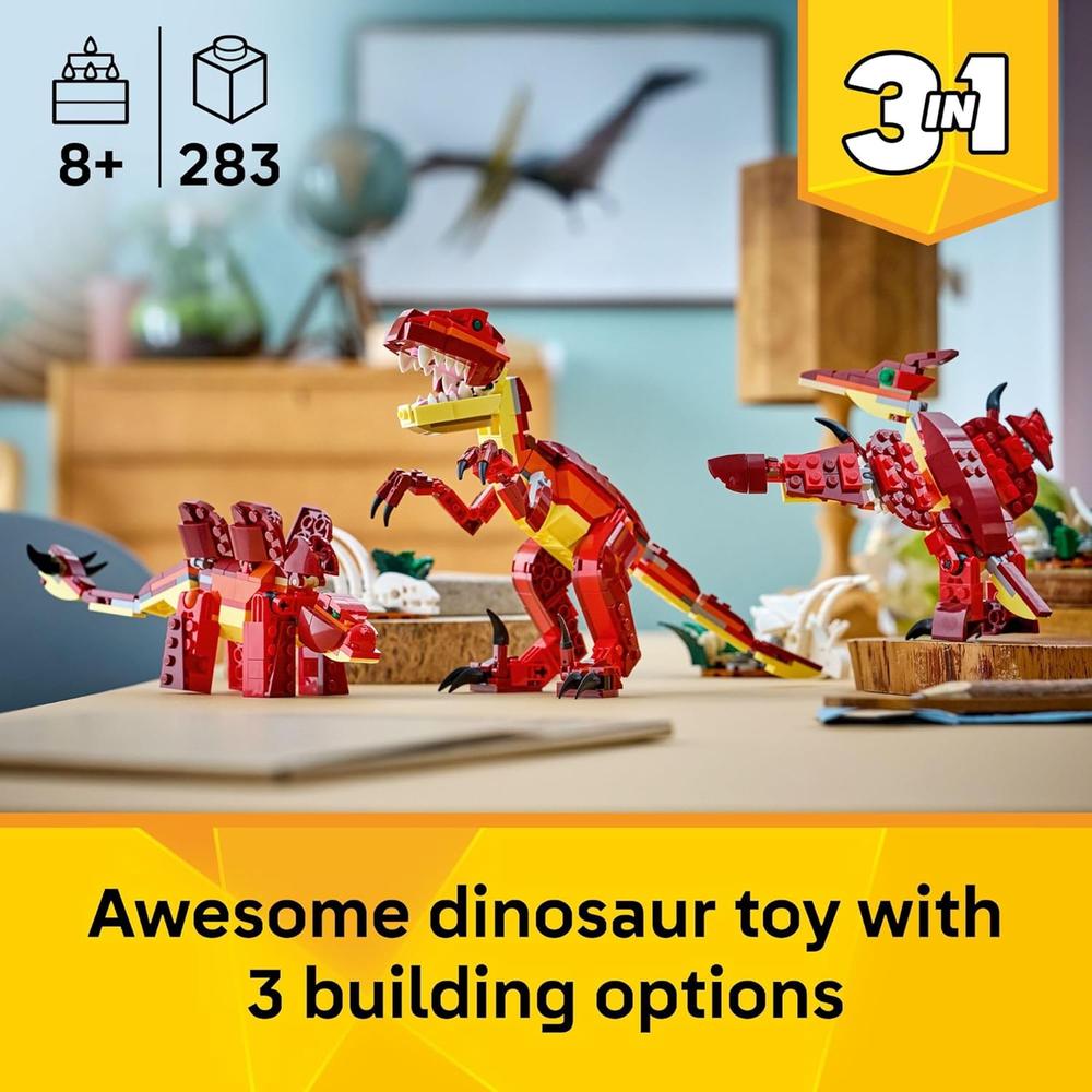 LEGO CREATOR DINOSAURIO FEROZ 3 EN 1 - 31379 - 2