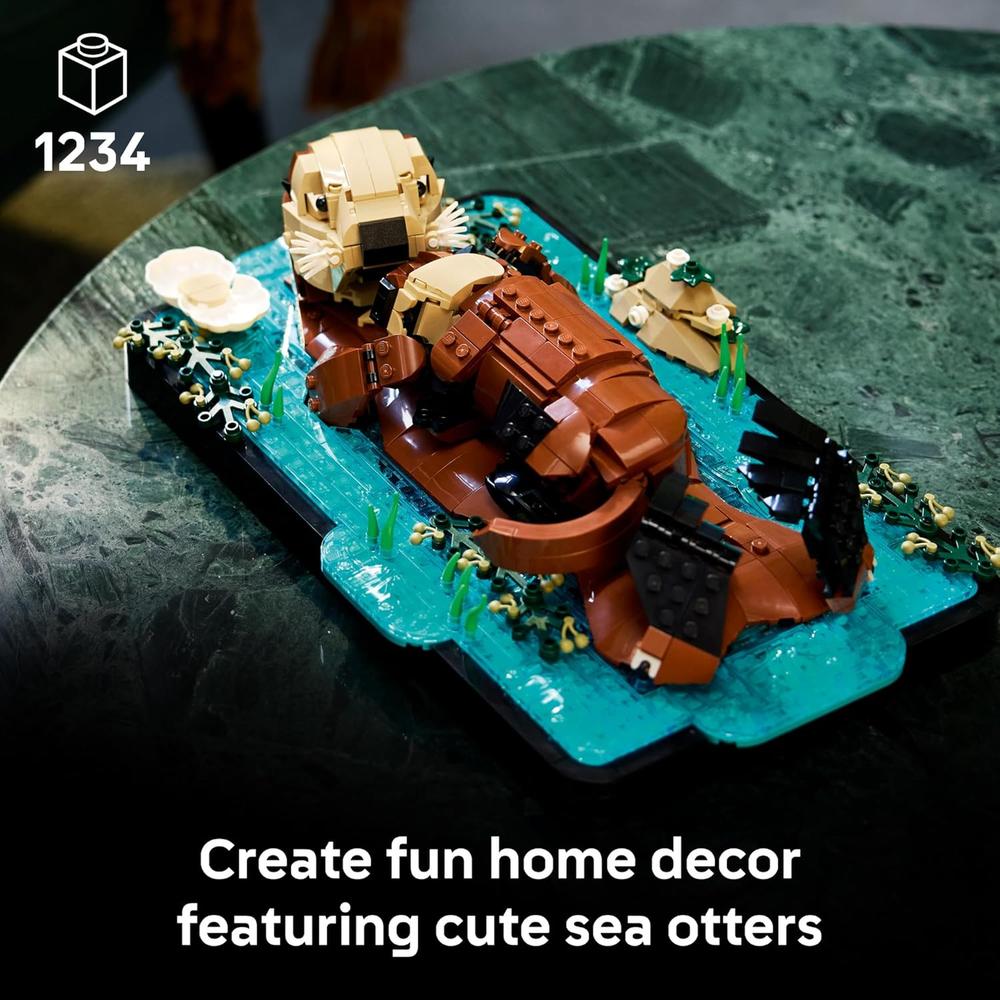 LEGO IDEAS NUTRIAS MARINAS FLOTANTES 21366 - 2