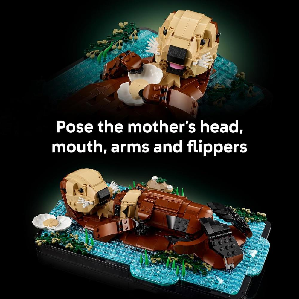 LEGO IDEAS NUTRIAS MARINAS FLOTANTES 21366 - 4