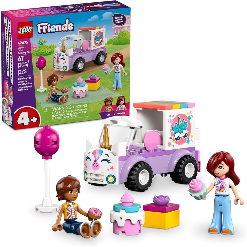 LEGO FRIENDS COCHE DE REPARTO DE PASTELES DE UNICORNIO 42675 - 1