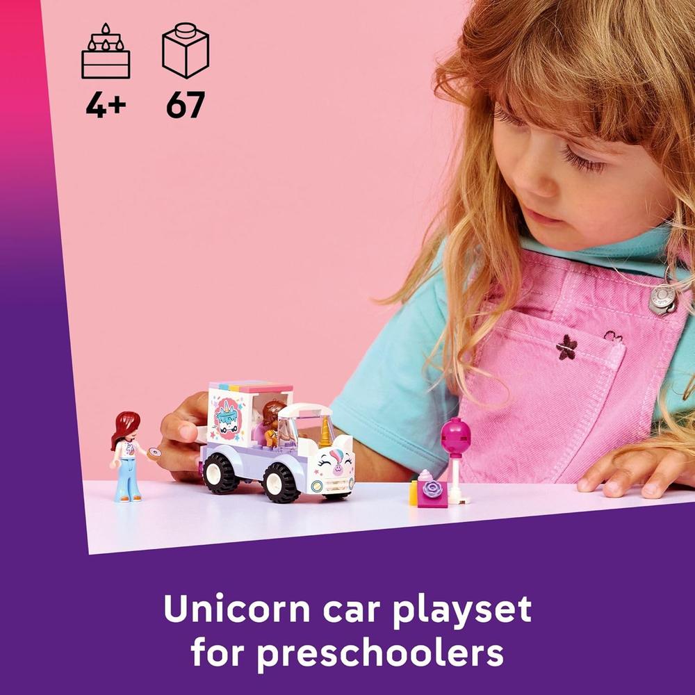 LEGO FRIENDS COCHE DE REPARTO DE PASTELES DE UNICORNIO 42675 - 2