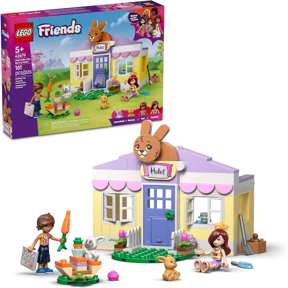 LEGO FRIENDS HOTEL DE CONEJITOS HEARTLAKE CITY 42679 - 1