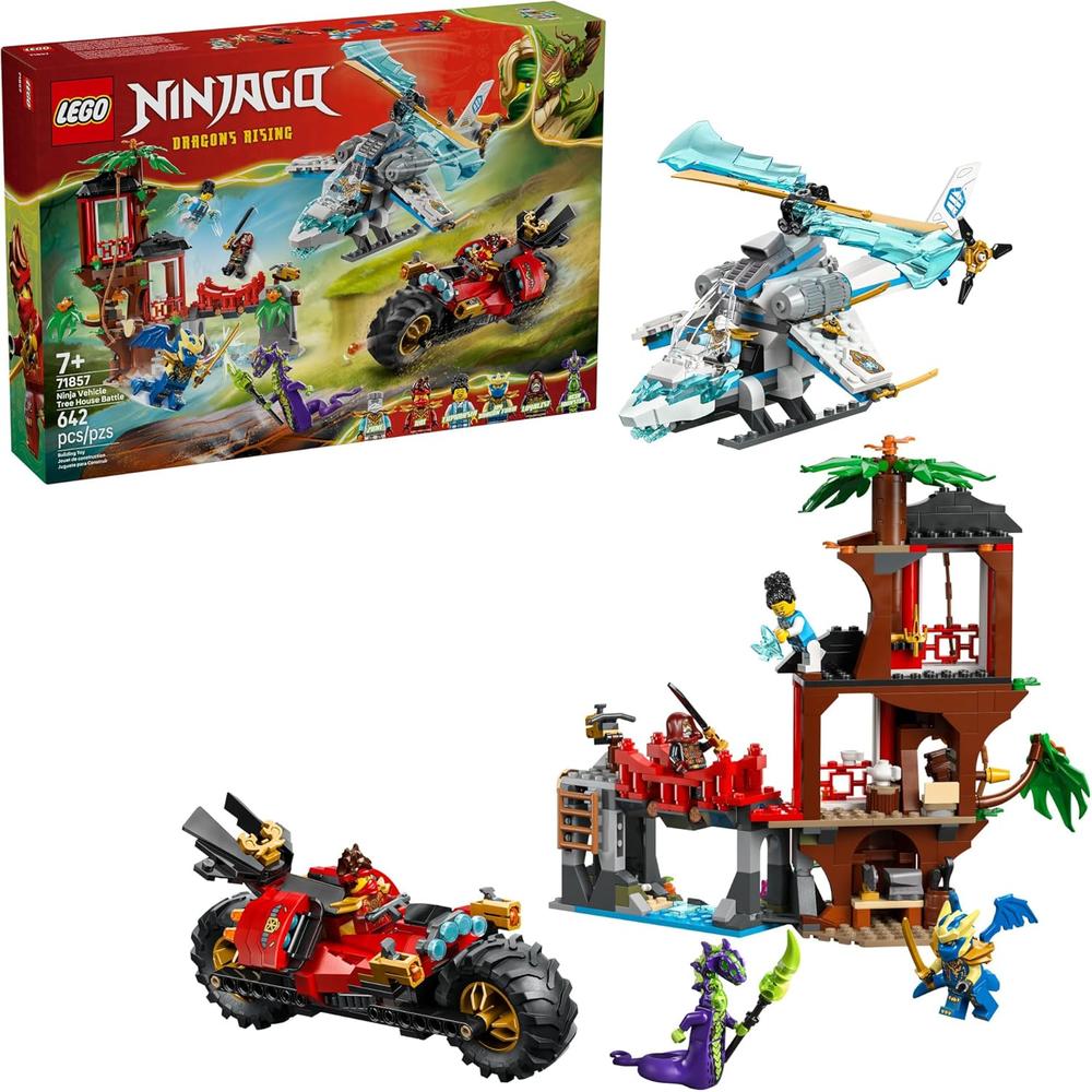 LEGO NINJAGO BATALLA EN LA CASA DEL ÁRBOL 71857 - 1