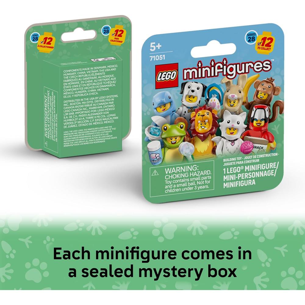 LEGO MINIFIGURAS ANIMALES SERIE 28 PACK 6 - 66813 - 3
