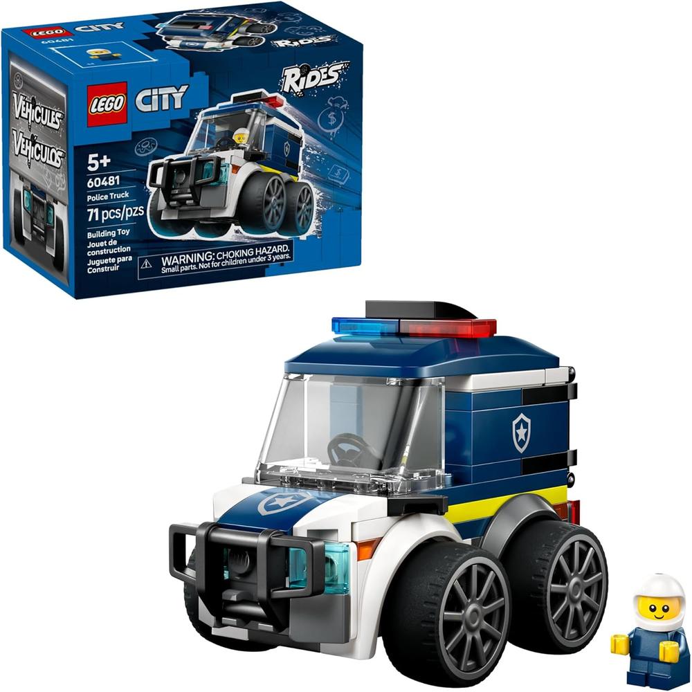 LEGO CITY RIDES CAMIÓN DE POLICÍA 60481 - 1