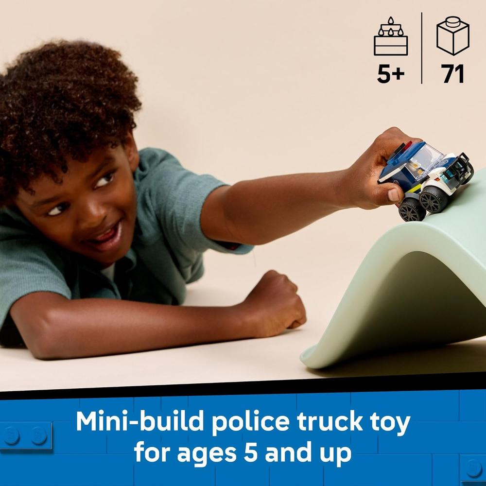 LEGO CITY RIDES CAMIÓN DE POLICÍA 60481 - 2