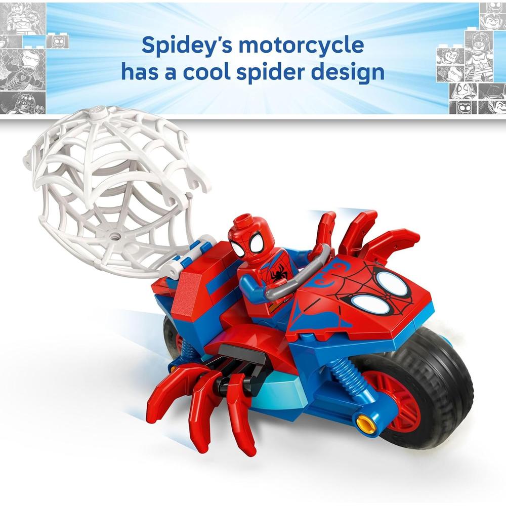 LEGO MARVEL SPIDEY Y SUS INCREÍBLES AMIGOS SPIDEY VS RHINO 11206 - 5