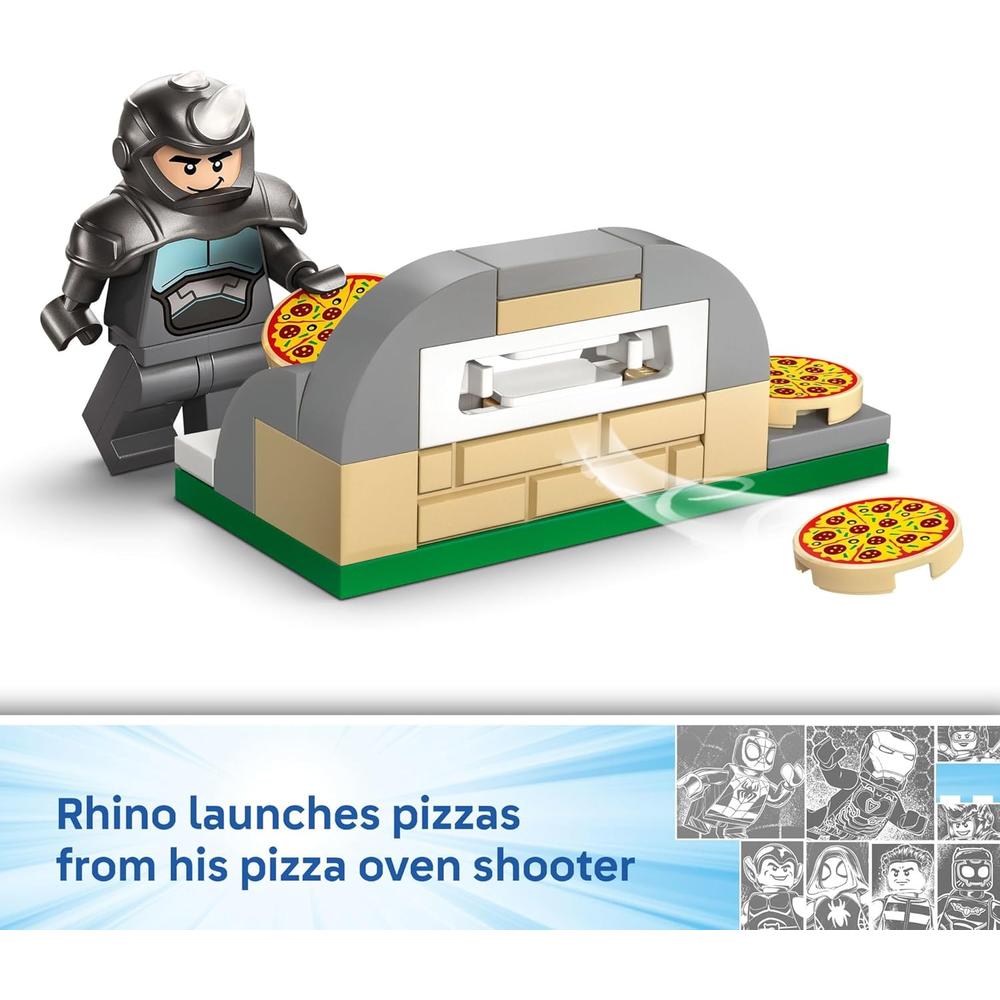 LEGO MARVEL SPIDEY Y SUS INCREÍBLES AMIGOS SPIDEY VS RHINO 11206 - 6