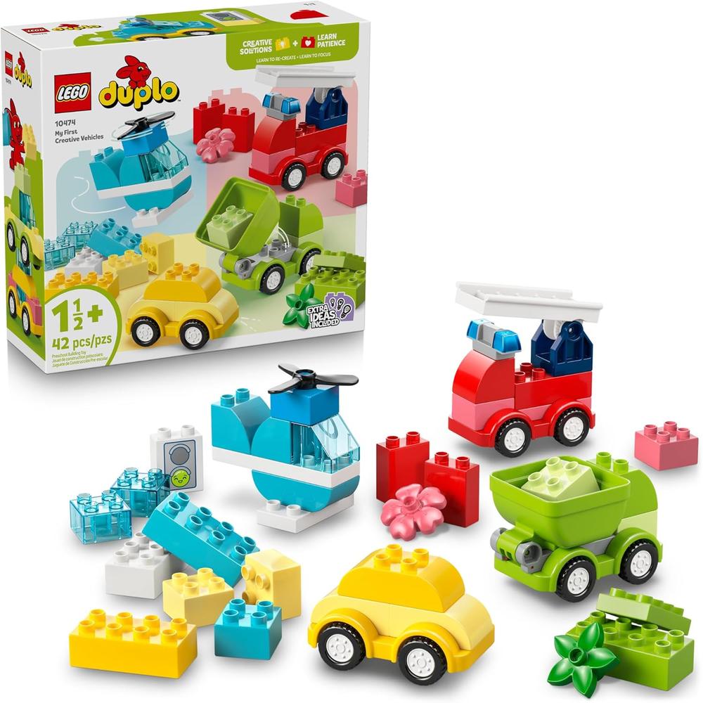 LEGO DUPLO MIS PRIMEROS VEHÍCULOS CREATIVOS 10474 - 1