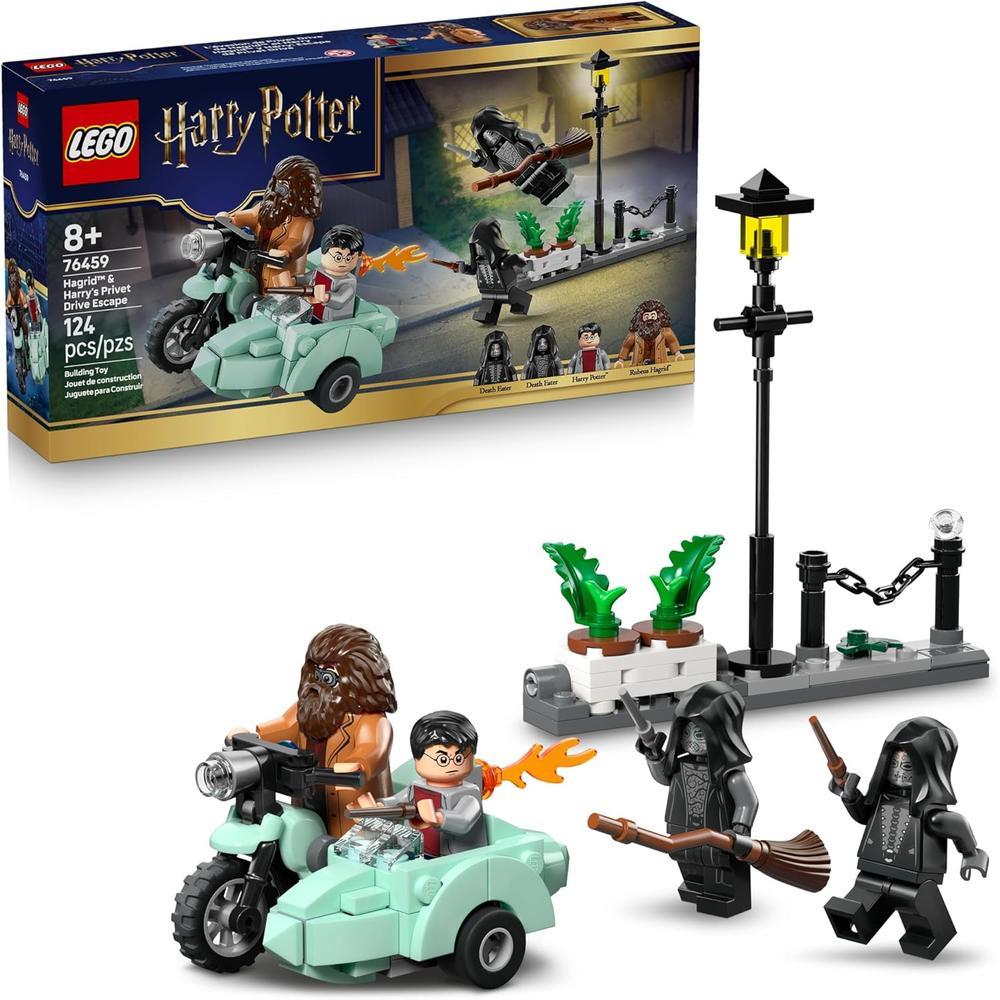 LEGO HARRY POTTER ESCAPE DE PRIVET DRIVE HAGRID Y HARRY 76459 - 1