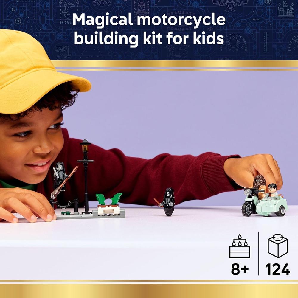 LEGO HARRY POTTER ESCAPE DE PRIVET DRIVE HAGRID Y HARRY 76459 - 2