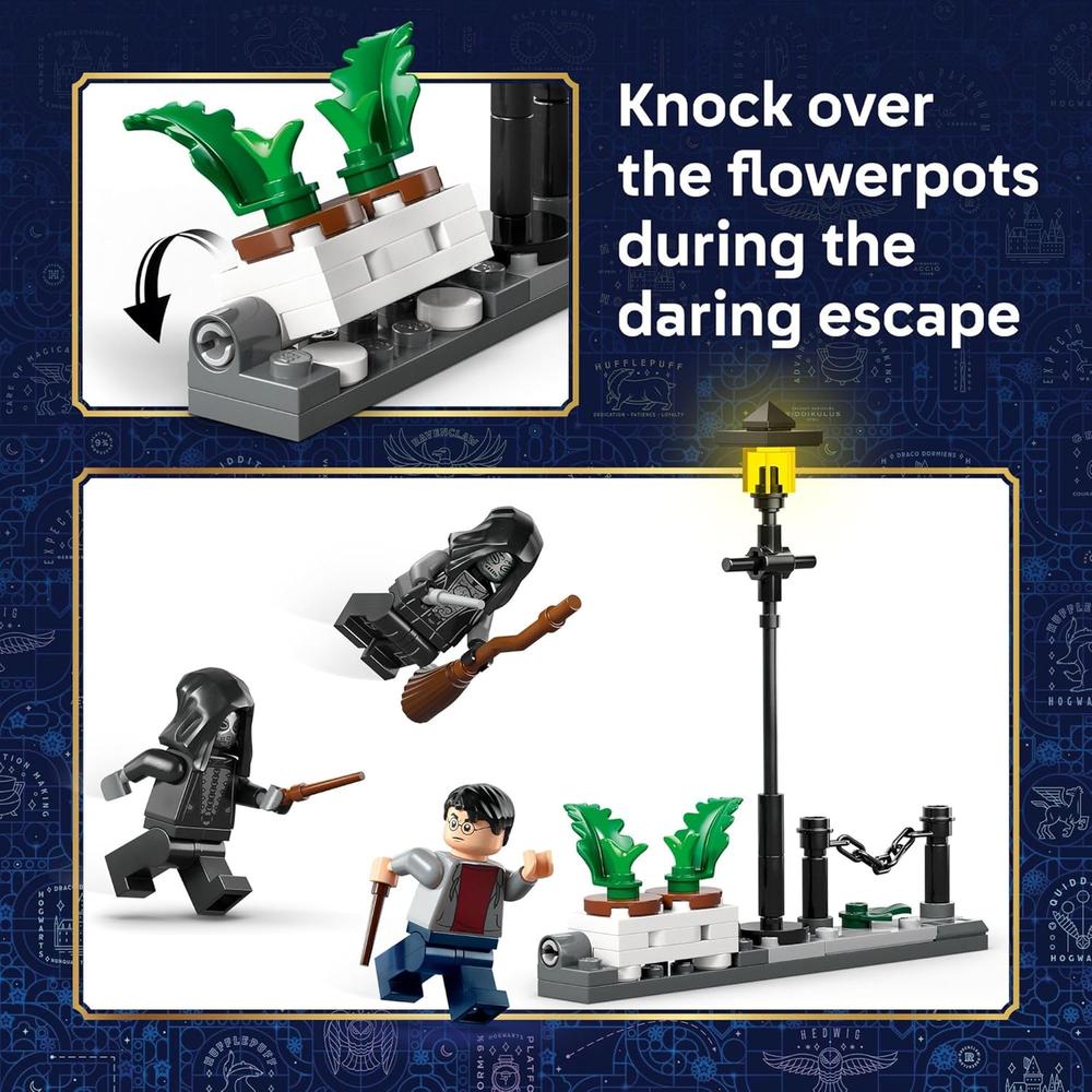 LEGO HARRY POTTER ESCAPE DE PRIVET DRIVE HAGRID Y HARRY 76459 - 5