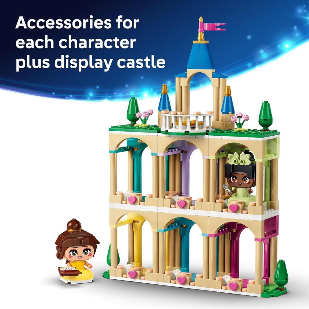 LEGO DISNEY PRINCESS MINI BELLA Y TIANA CON CASTILLO 43291 - 3