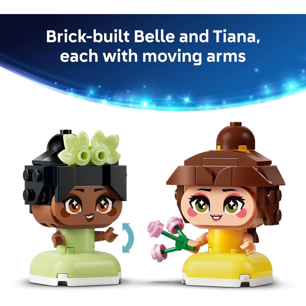 LEGO DISNEY PRINCESS MINI BELLA Y TIANA CON CASTILLO 43291 - 5