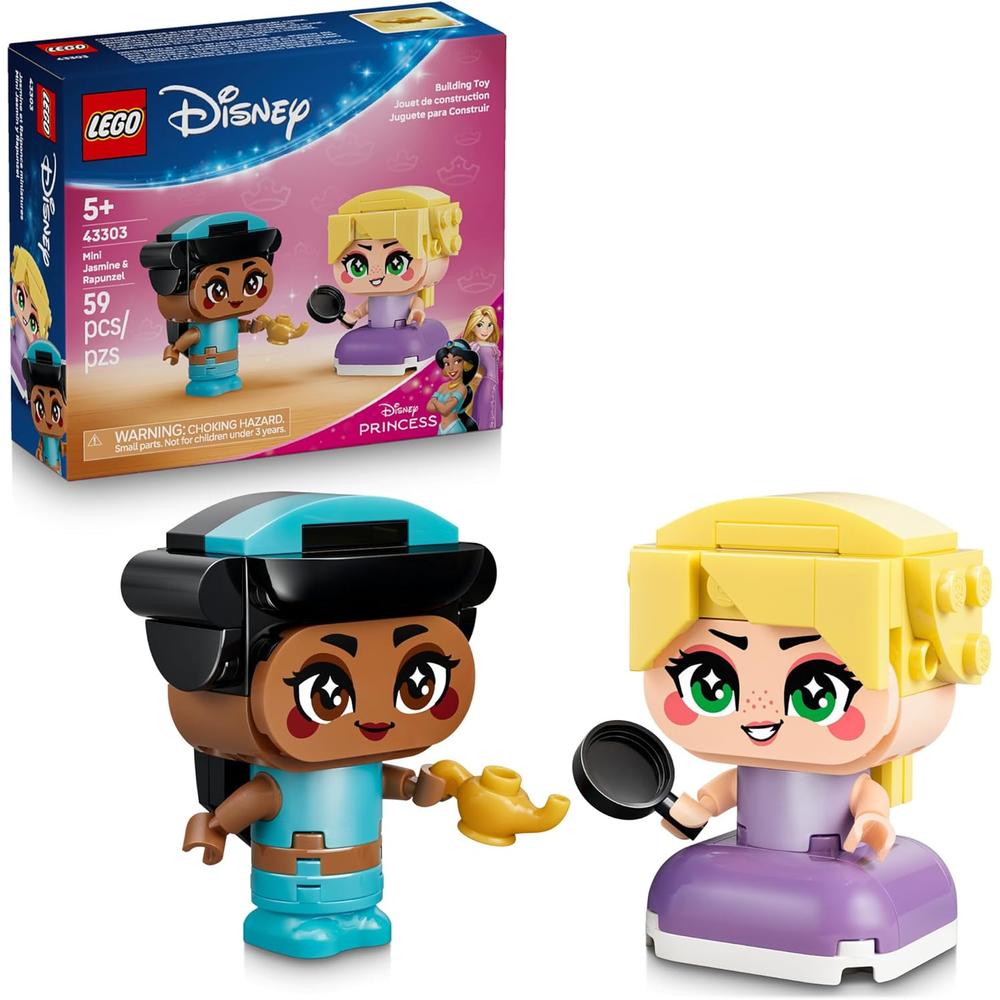 LEGO DISNEY PRINCESS JASMINE Y RAPUNZEL 43303 - 1