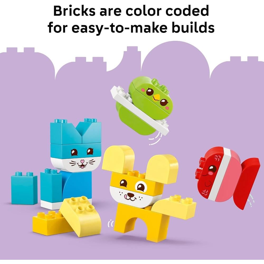 LEGO DUPLO MIS PRIMERAS MASCOTAS CREATIVAS 3 EN 1 10477 - 5