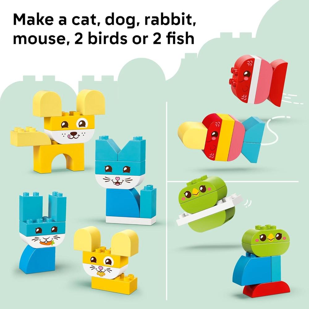 LEGO DUPLO MIS PRIMERAS MASCOTAS CREATIVAS 3 EN 1 10477 - 6