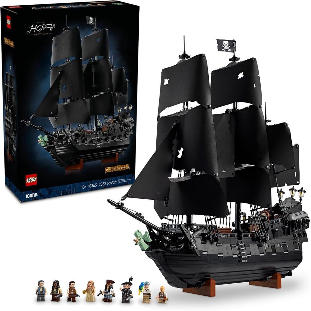 LEGO ICONS BARCO PIRATA DEL CAPITÁN JACK SPARROW 10365 - 1