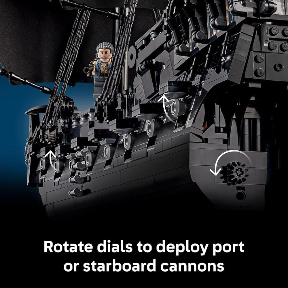 LEGO ICONS BARCO PIRATA DEL CAPITÁN JACK SPARROW 10365 - 4