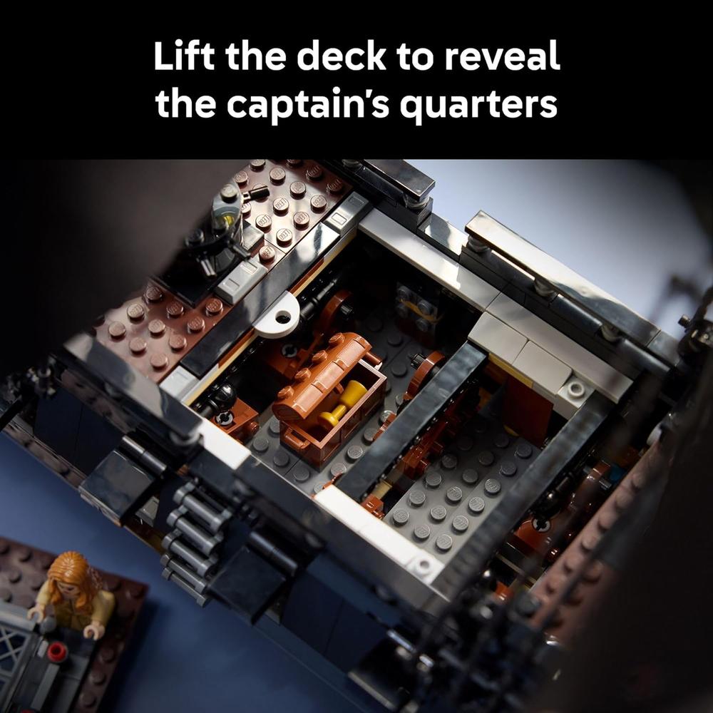 LEGO ICONS BARCO PIRATA DEL CAPITÁN JACK SPARROW 10365 - 6