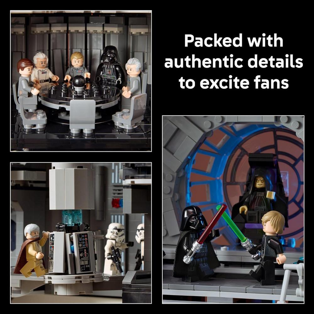 LEGO STAR WARS ESTRELLA DE LA MUERTE 75419 - 4