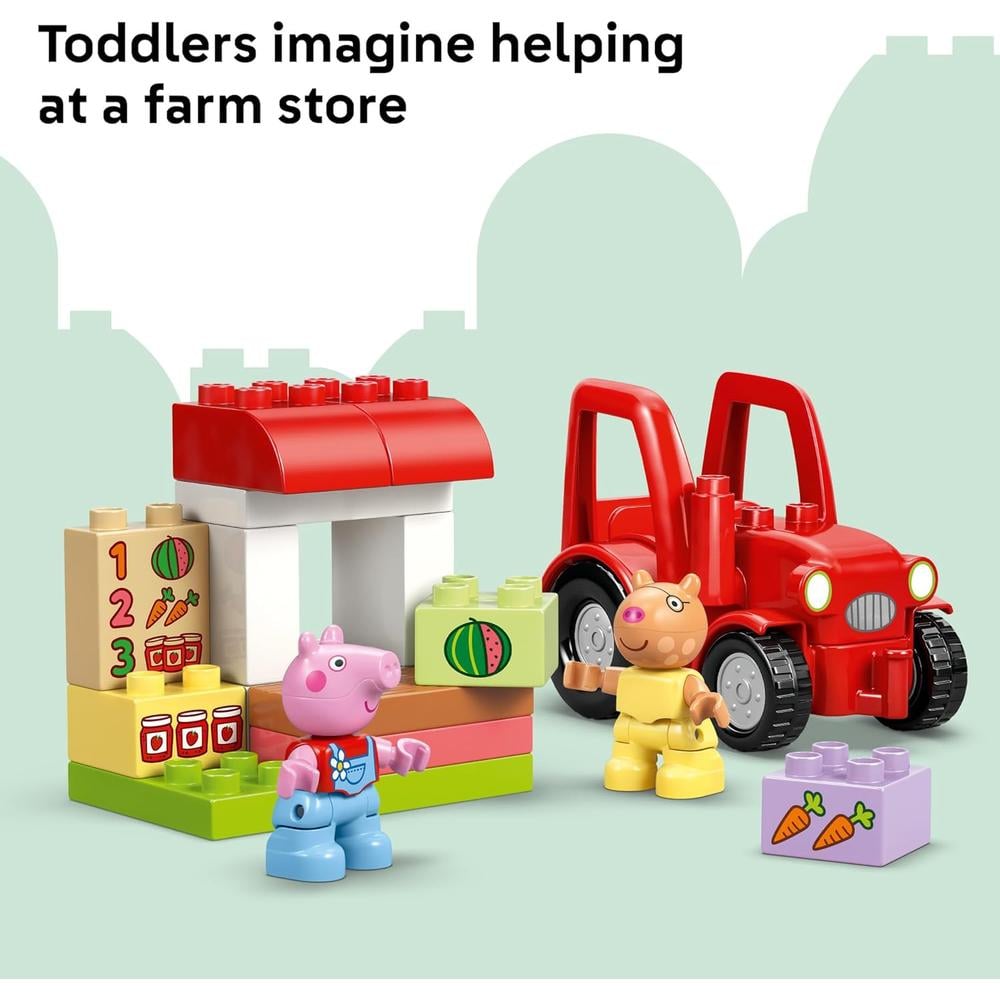 LEGO DUPLO PEPPA PIG TRACTOR Y MERCADO 10468 - 4