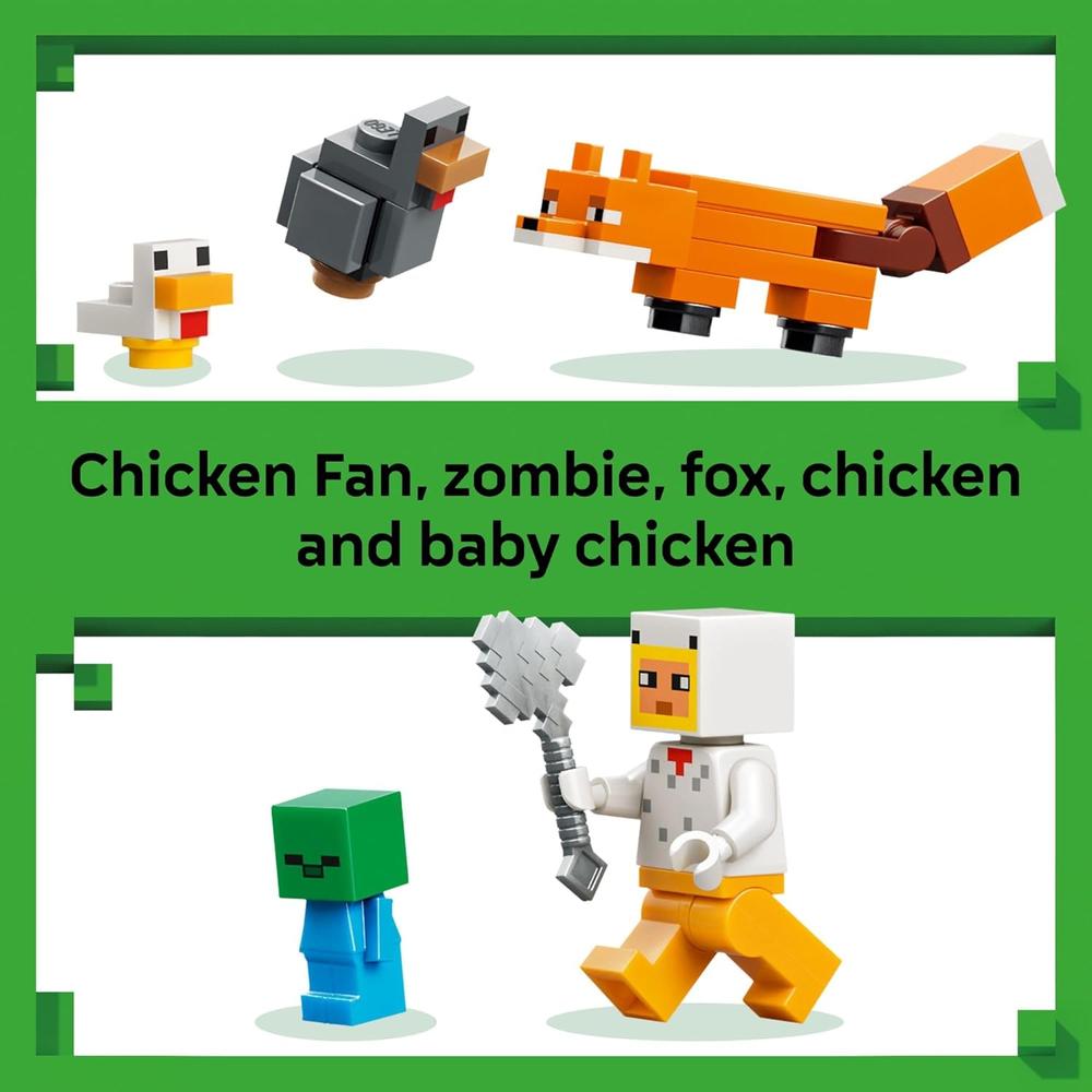 LEGO MINECRAFT GRANJA DE POLLOS 21585 - 5