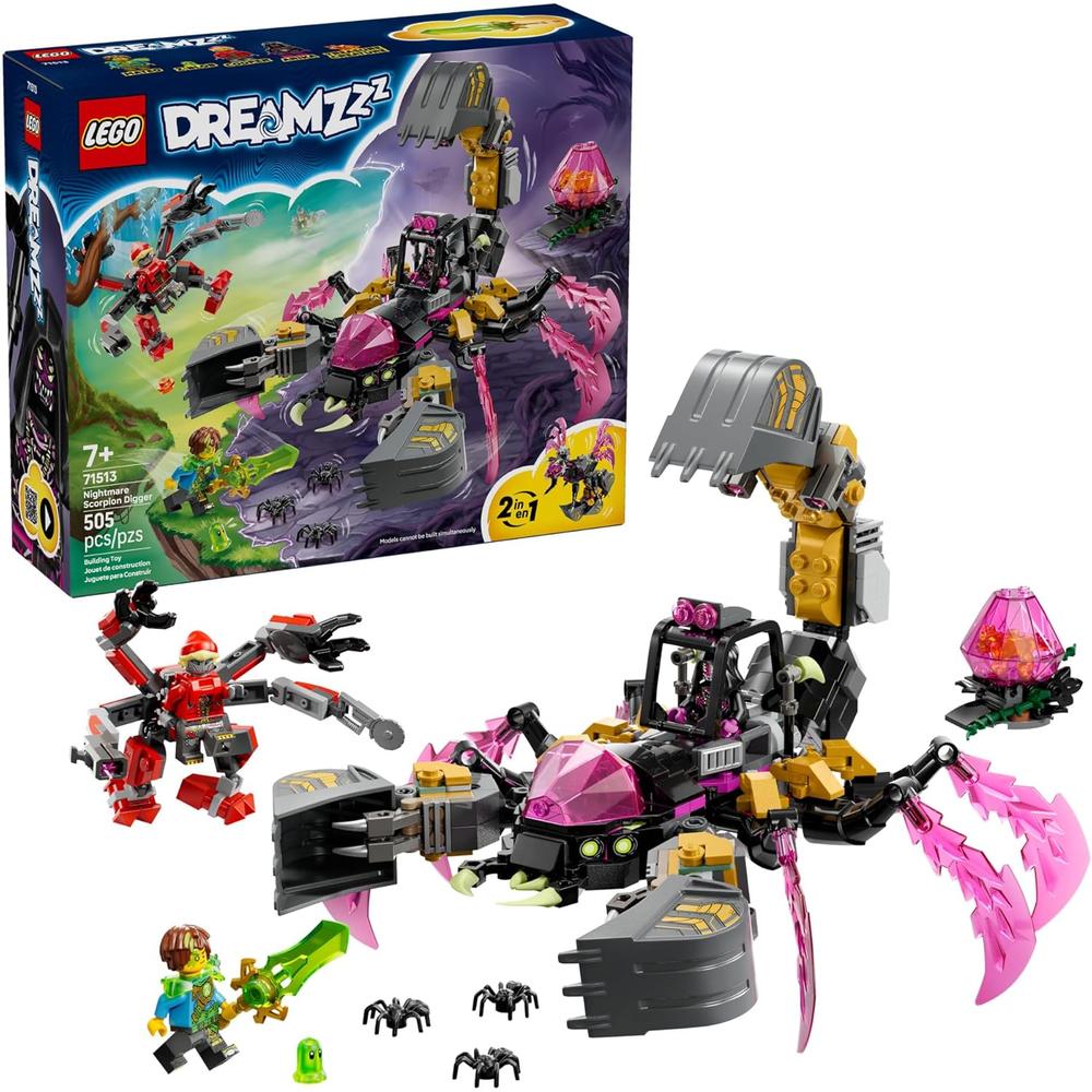 LEGO DREAMZZZ EXCAVADORA DE ESCORPIÓN DE PESADILLAS 71513 - 1
