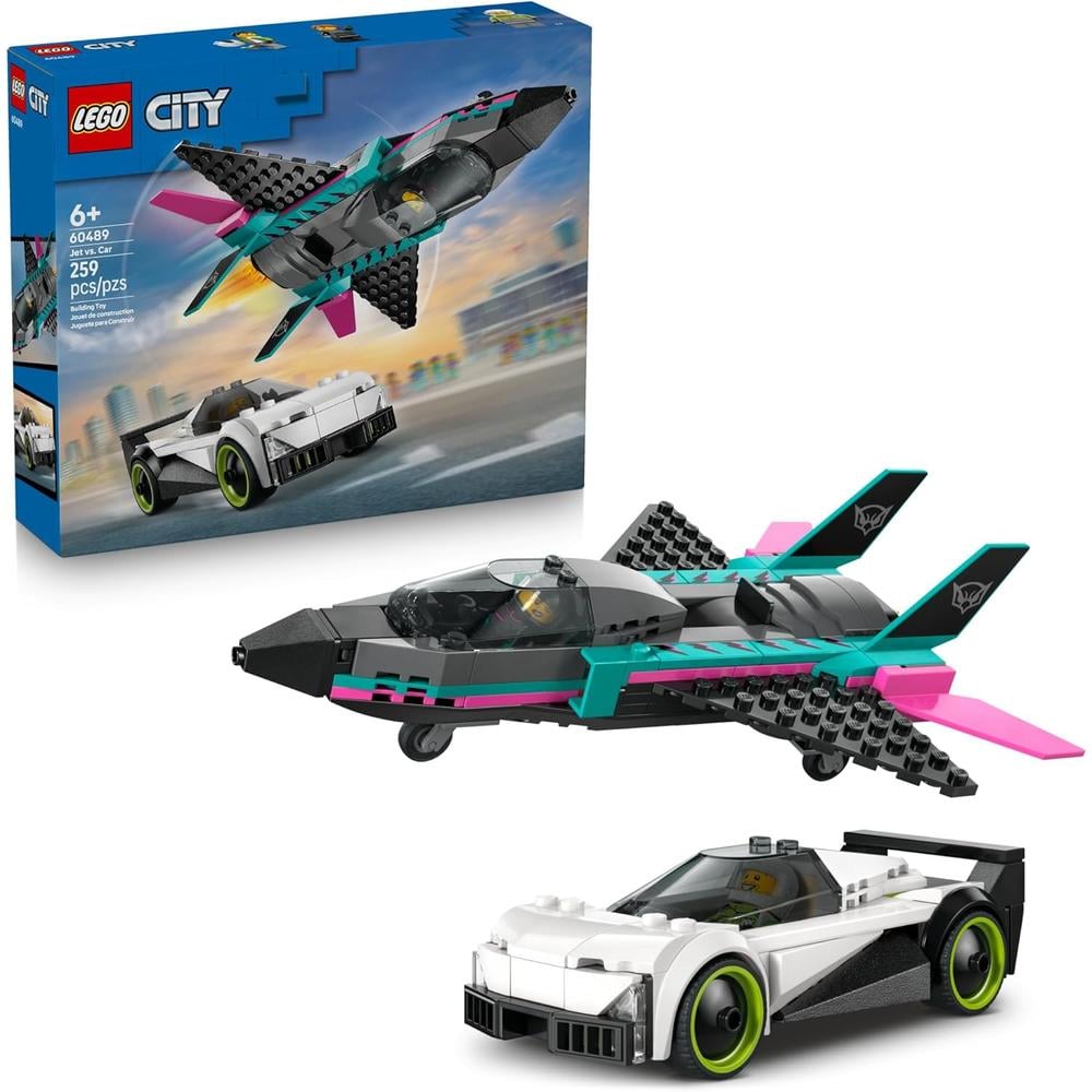 LEGO CITY JET VS AUTO 60489 - 1