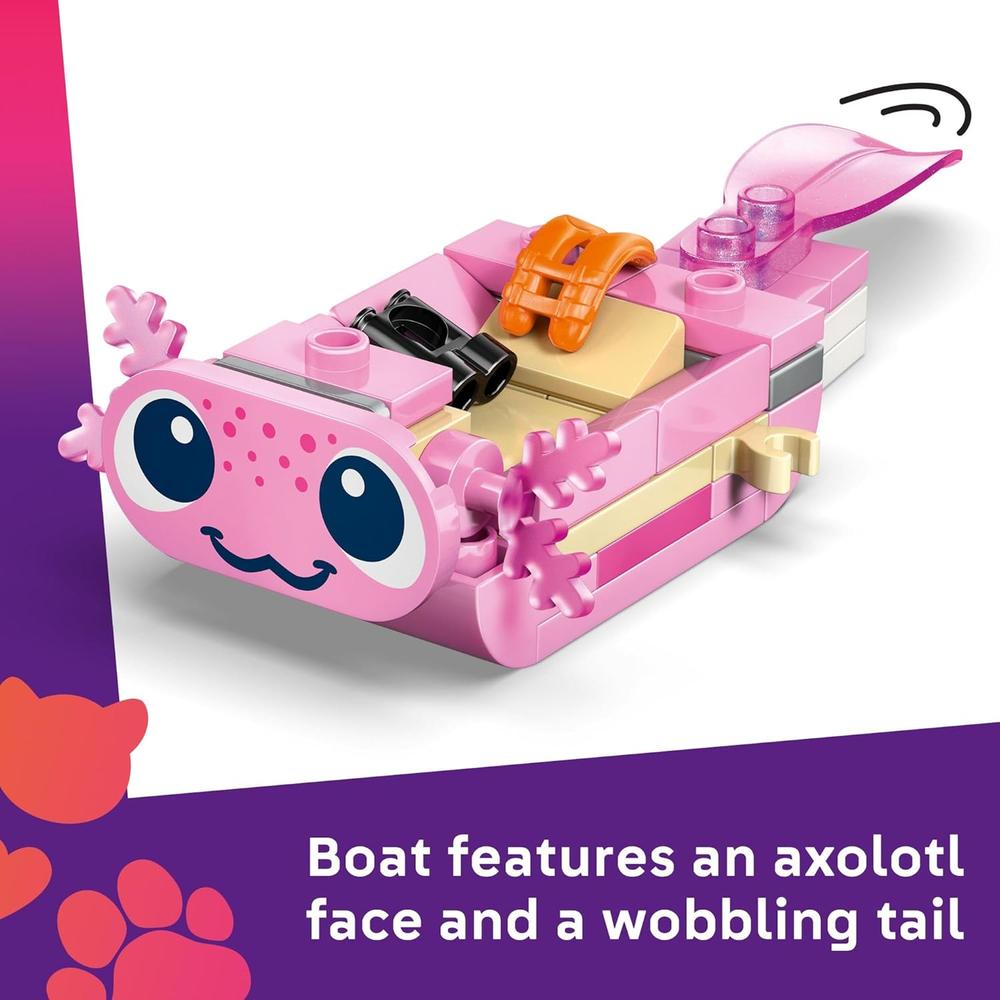 LEGO FRIENDS BARCO DE AVENTURAS AXOLOTL 42681 - 3