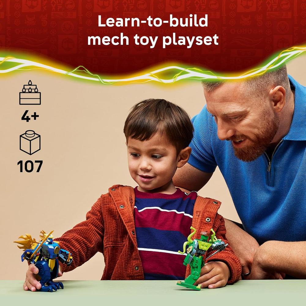 LEGO NINJAGO JAY'S DRAGON MECH FIGHT 71853 - 2