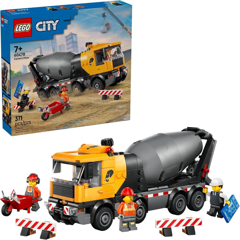 LEGO CITY CAMIÓN HORMIGONERA 60478 - 1