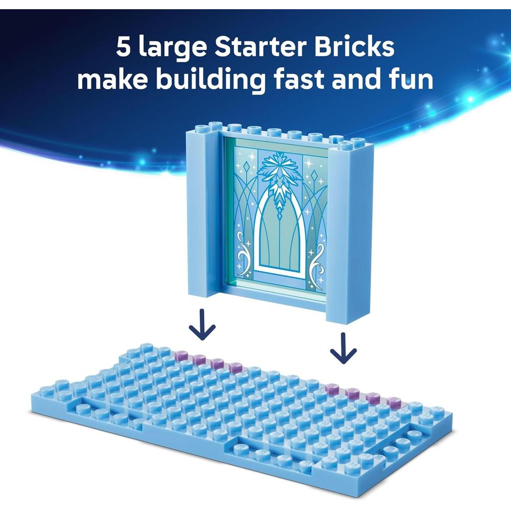 LEGO DISNEY FROZEN CASTILLO DE HIELO Y PASEO EN LA NIEVE DE ELSA 43281 - 3