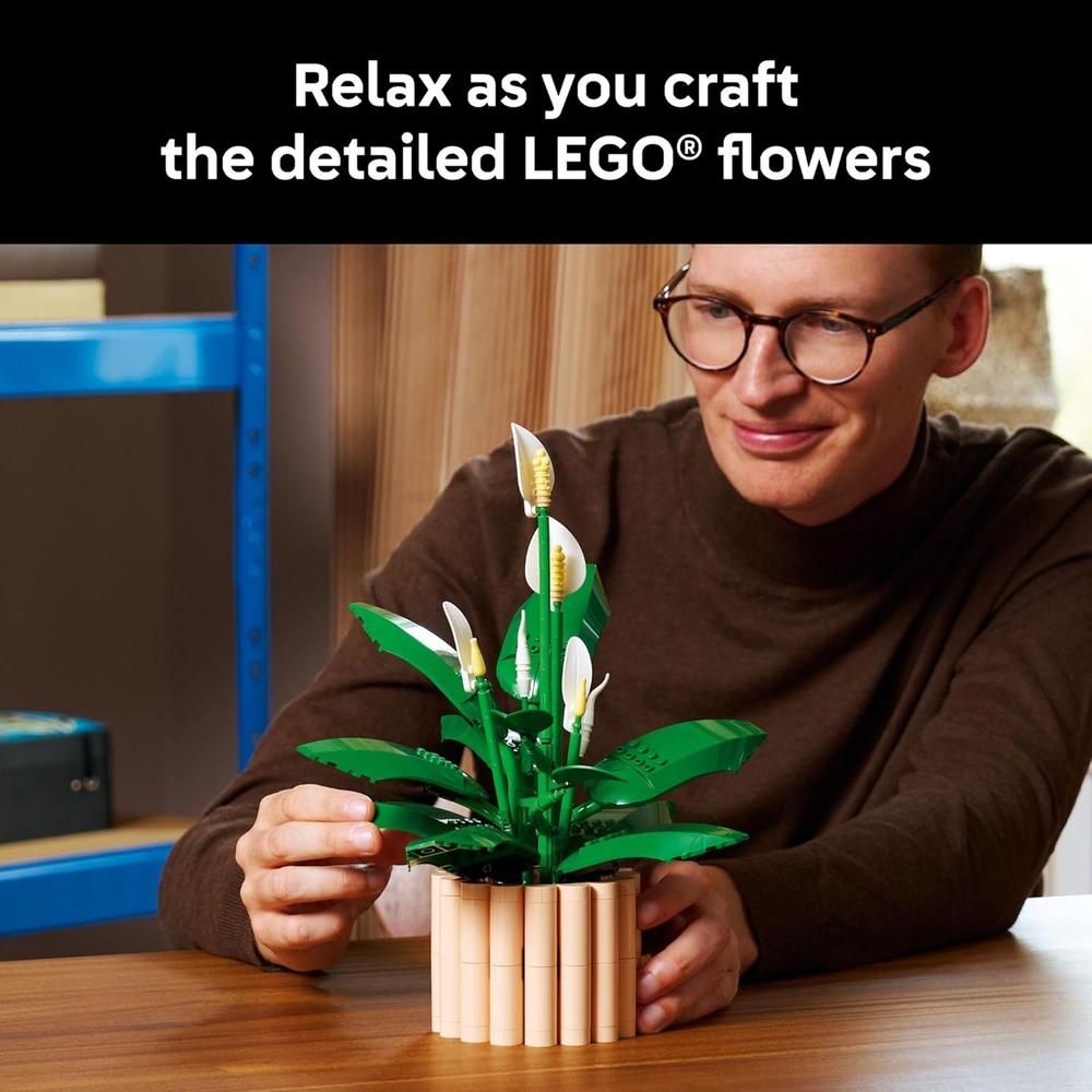 LEGO BOTANICALS LIRIO DE LA PAZ 11504 - 3