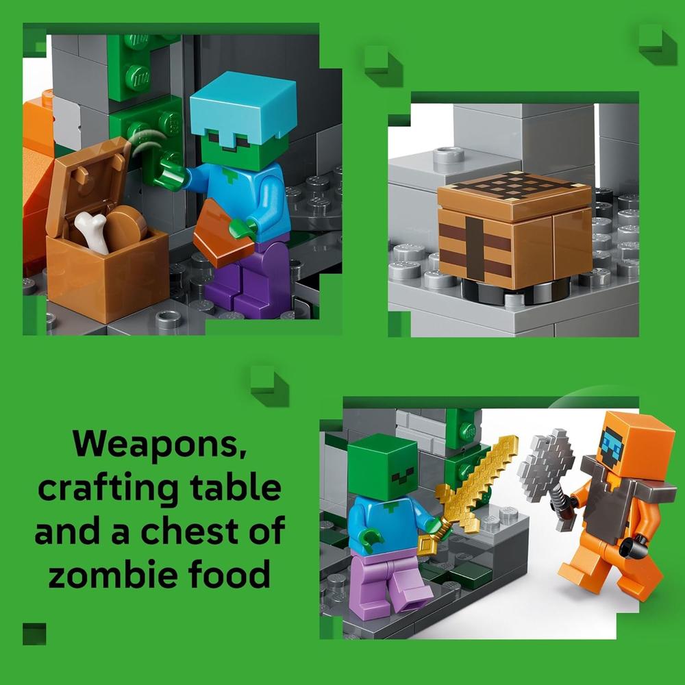 LEGO MINECRAFT ZOMBIE DUNGEON 21587 - 3