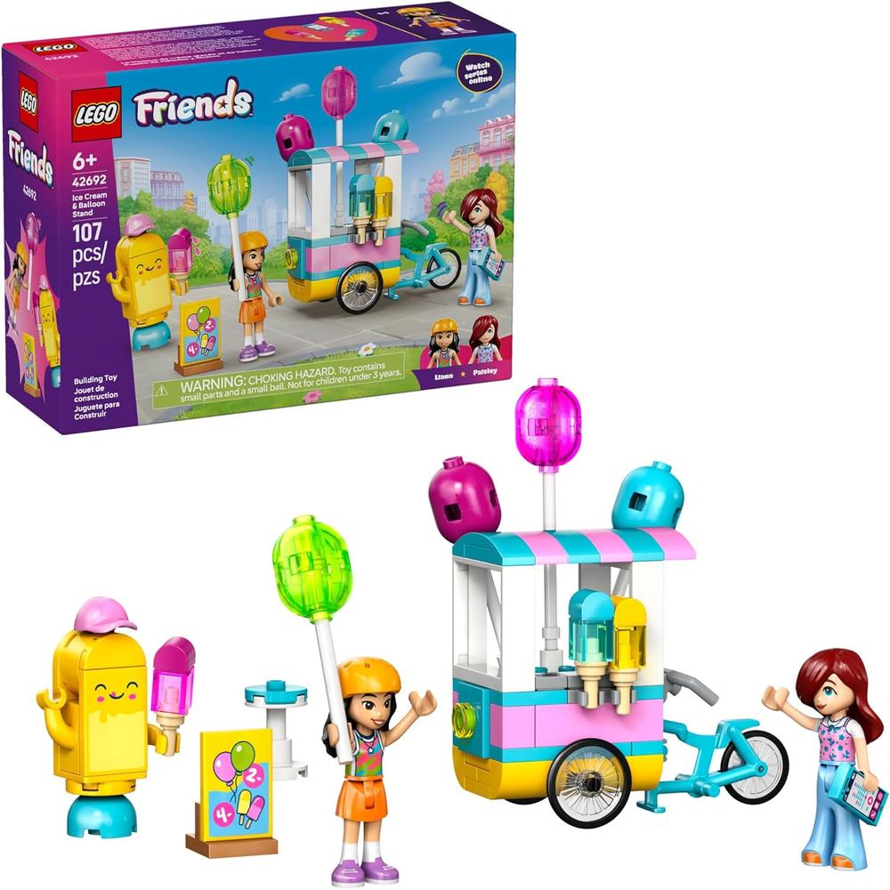LEGO FRIENDS PUESTO DE HELADOS Y GLOBOS 42692 - 1