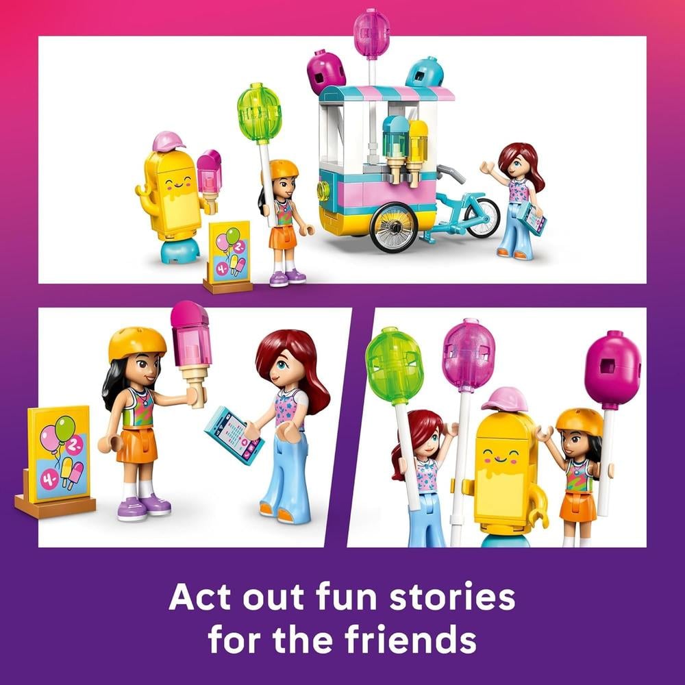 LEGO FRIENDS PUESTO DE HELADOS Y GLOBOS 42692 - 4