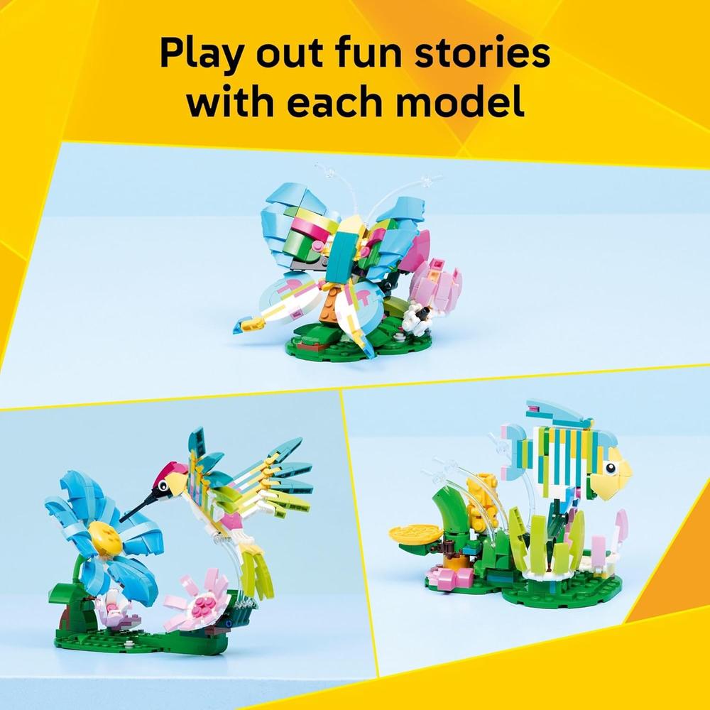 LEGO CREATOR 3 EN 1 ANIMALES SALVAJES COLIBRÍ 31384 - 3