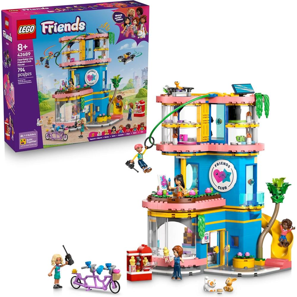 LEGO FRIENDS HEARTLAKE CITY FRIENDS CLUB HOUSE 42689 - 1