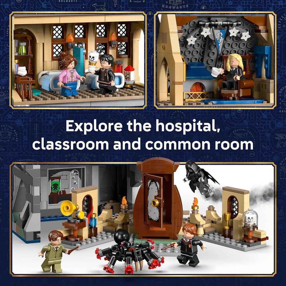 LEGO HARRY POTTER CASTILLO DE HOGWARTS ALA DE HOSPITAL 76463 - 3
