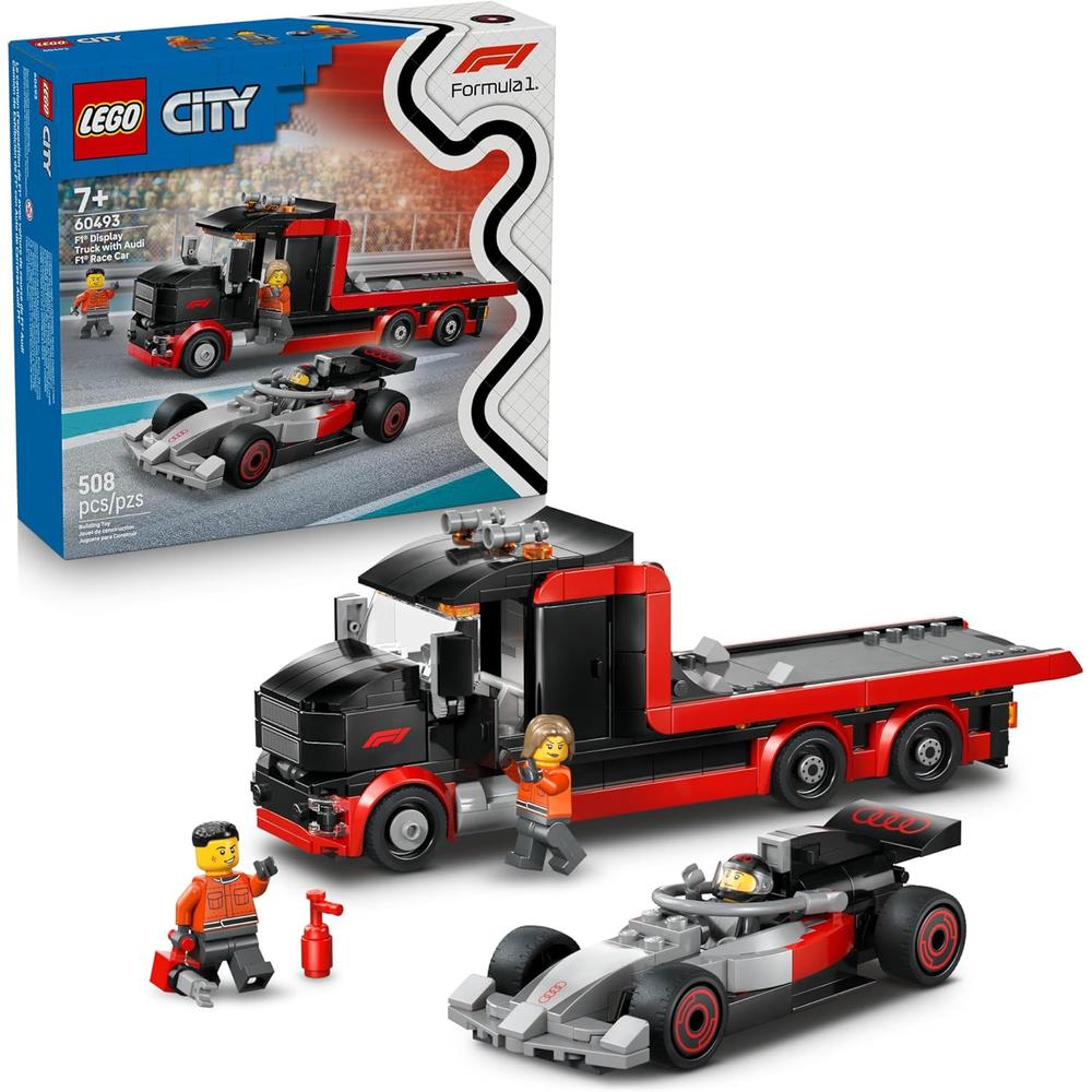 LEGO CITY F1 CAMIÓN DE EXHIBICIÓN CON AUDI F1 60493 - 1