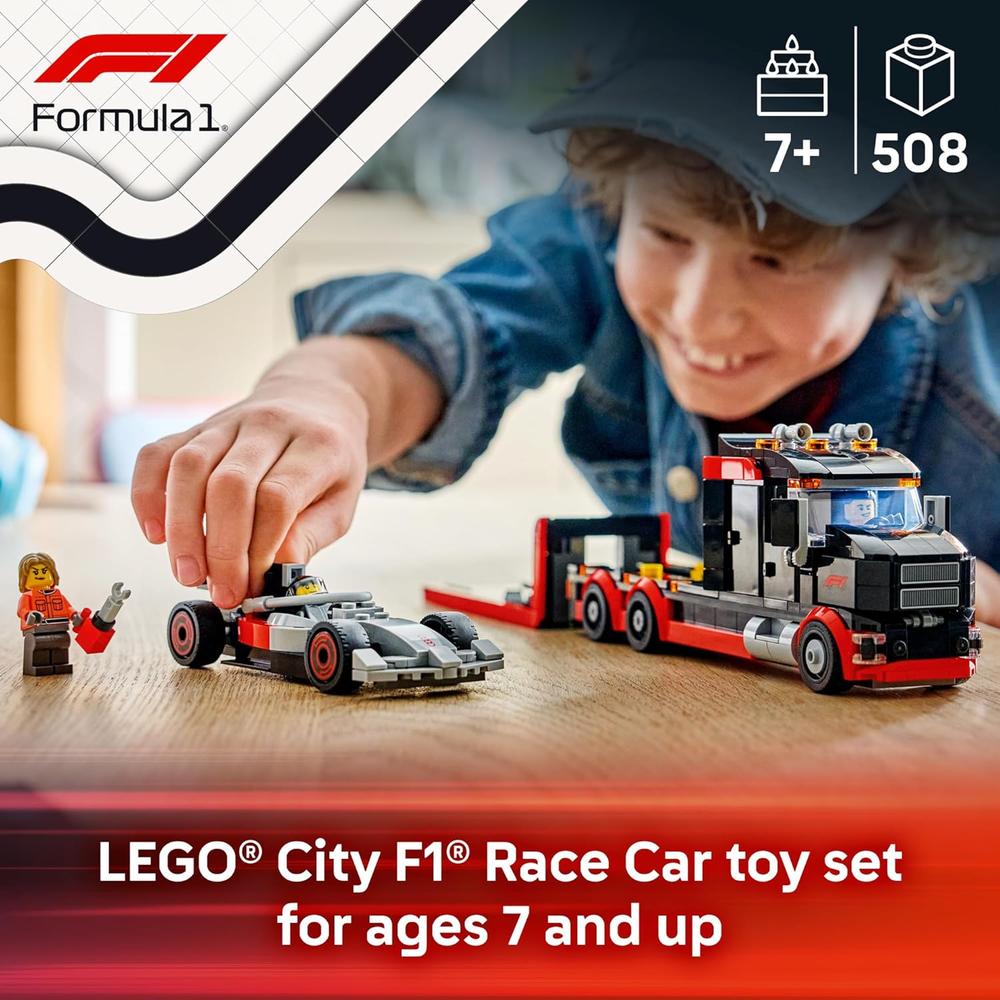 LEGO CITY F1 CAMIÓN DE EXHIBICIÓN CON AUDI F1 60493 - 2