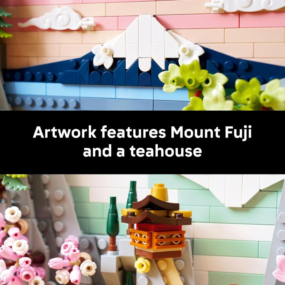 LEGO ART PAISAJE DE CEREZOS JAPONESES 31218 - 4
