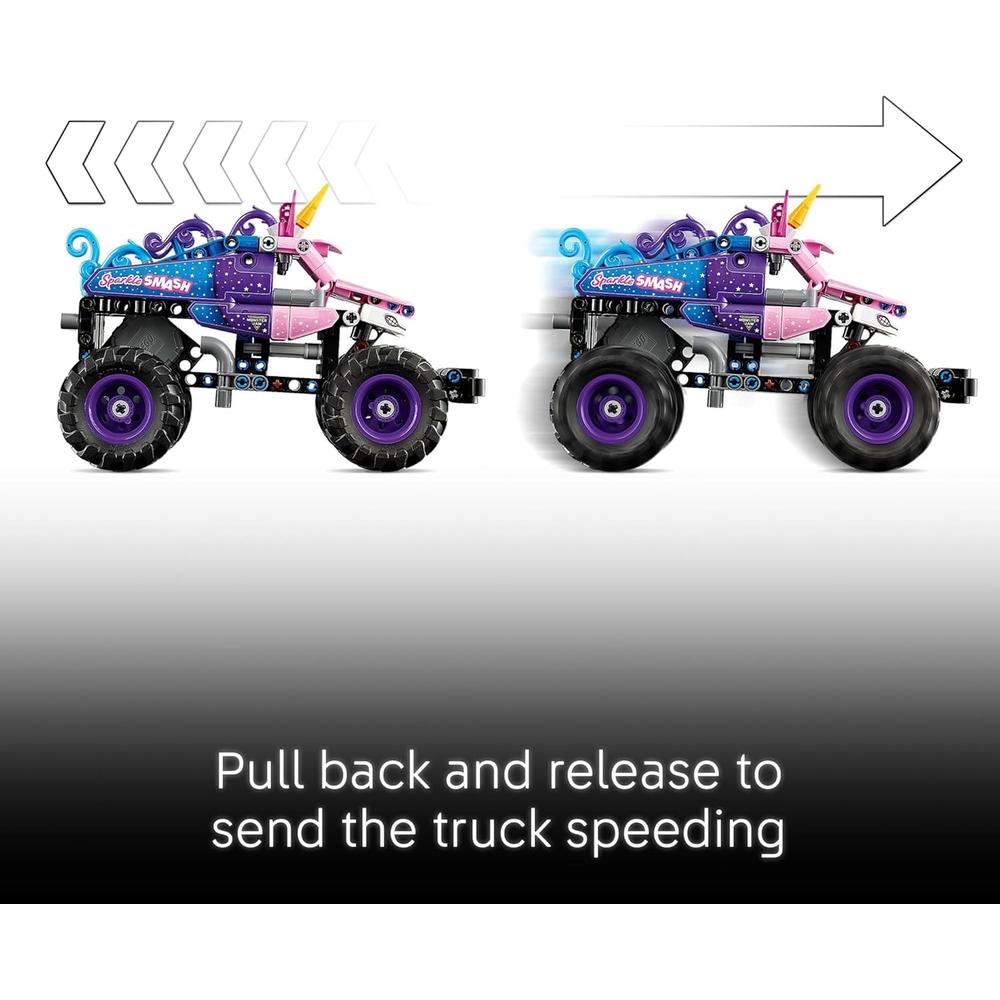 LEGO TECHNIC MONSTER JAM SPARKLE SMASH 42220 - 3