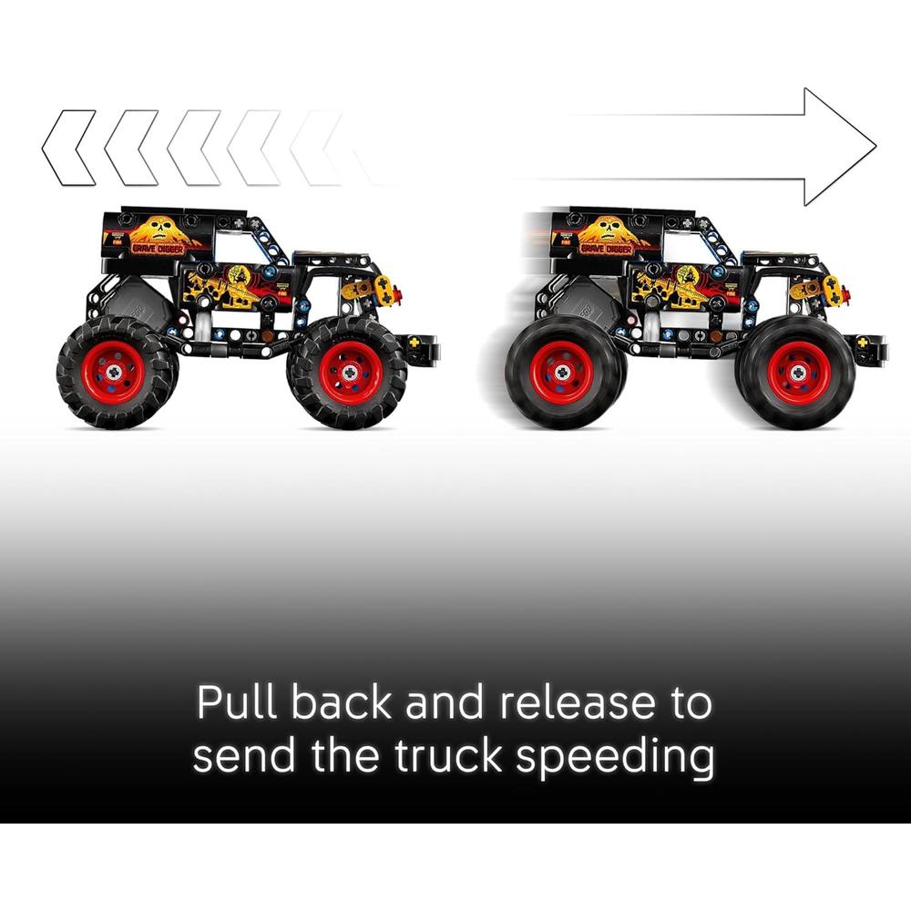 LEGO TECHNIC MONSTER JAM GRAVE DIGGER 42219 - 3